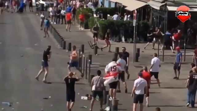 Battle of Marseille ? English vs Russian Hooligans in Euro 2016 смотреть онлайн