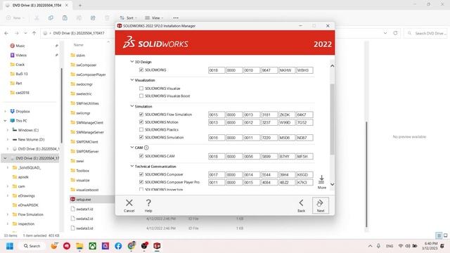 hướng dẫn tải và cài đặt solidworks 2022 смотреть онлайн