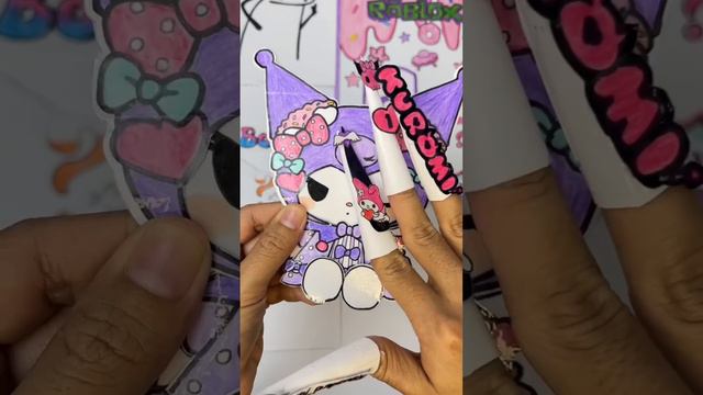 [ 🍒 Hihi_paperdiy 🍒]  My Melody Or Kuromi ? Roblox Outfit Blind Bag #hihipaper #hihipaperdiy