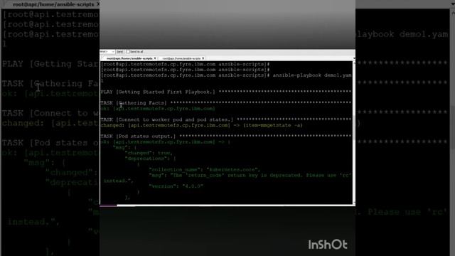 Ansible Automation on Openshift cluster смотреть онлайн