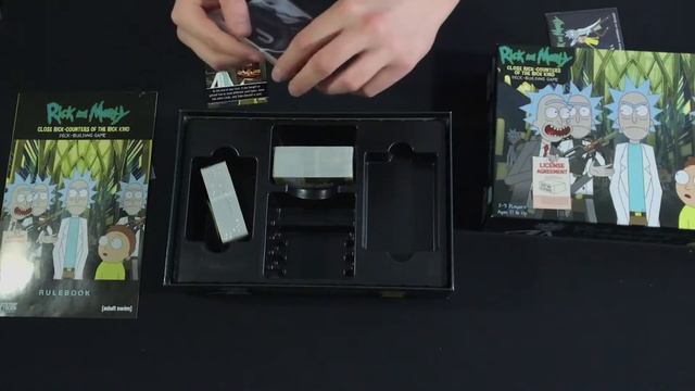 Распакуем Рик и Морти Колодострой / Rick And Morty DeckBuilding