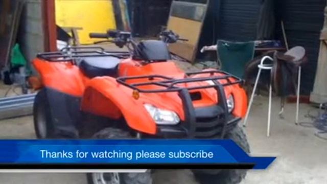 Honda TRX420 Semi-Auto Tour смотреть онлайн