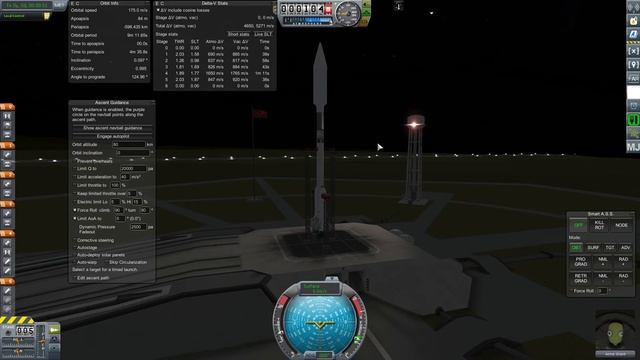 KSP 1.1.3 . Эпизод VII. Подробнейшая инструкция по Ascent Guidance! смотреть онлайн