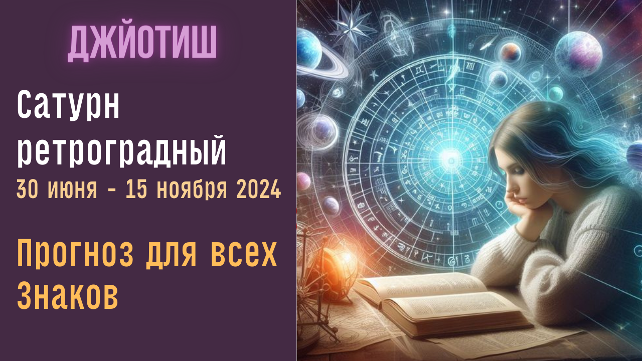 Ретроградный Сатурн 2024 | Как смотреть результаты  |  Прогноз для всех знаков