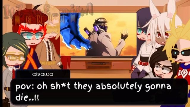 Past pro heroes react to future || 2/?? || MHA || M!KA•-•¿? смотреть онлайн