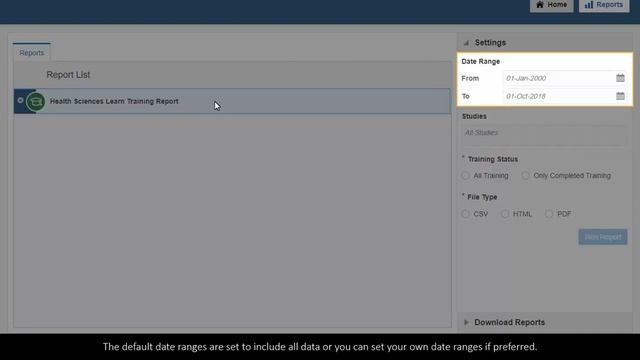 Run an HS Learn report смотреть онлайн