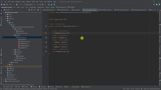 #2 Un exemple simple avec Spring Boot - Gestion de Contacts смотреть онлайн