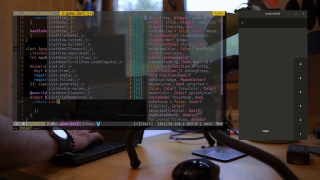 ASMR programming: mastermind game in flutter - Coding No Talking смотреть онлайн