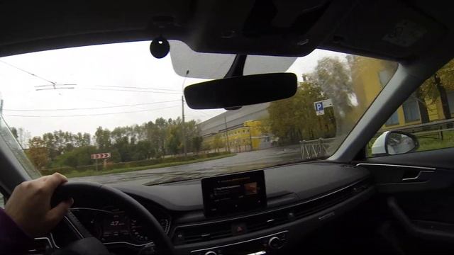 Roundabout Drift on Audi A4 B9 Allroad Quattro Ultra смотреть онлайн