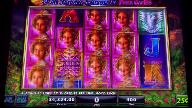 I WON HUGE ON GOLDEN GODDESS SLOT/ HIGH LIMIT LIVE SLOT PLAY HUGE BETS/ HIGH LIMIT SPINS смотреть онлайн