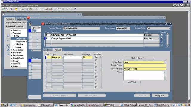 class 21 form personalization change LOV смотреть онлайн