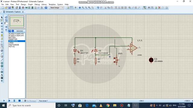 Tutorial 6 || Design and Testing of IR sensor circuit || PROTEUS смотреть онлайн