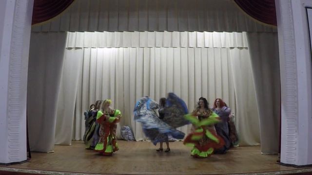 Танец "Цыганский" исполняет СТ "МОД" руководитель - Алёна Малыхина смотреть онлайн