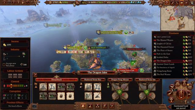 THERE BE DRAGONS | Immortal Empires - Total War: Warhammer 3 - Chaos Dwarfs - Zhatan #45 смотреть онлайн