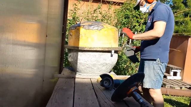 Ремонт бетономешалки своими руками. Repair of a concrete mixer with your own hands. смотреть онлайн