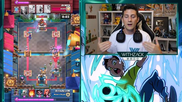 SUPERCELL DICE QUE LOS RECLUTAS SE QUEDARAN A 8 DE ELIXIR... - Clash royale - WithZack смотреть онлайн