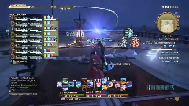 FINAL FANTASY XIV -TRIAL PRIMAL LEVIATHAN - THE WHORLEATER (HARD)- смотреть онлайн