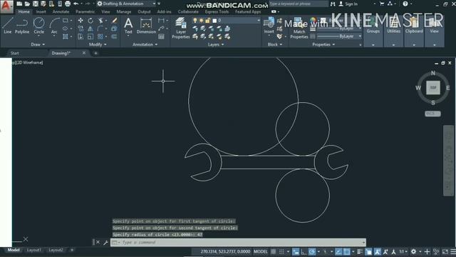 SPANNER 3D DRAWING IN AUTOCAD. WRENCH 3D DRAWING IN AUTOCAD 2020.OPEN END SPANNER 3D MODEL AUTOCAD смотреть онлайн