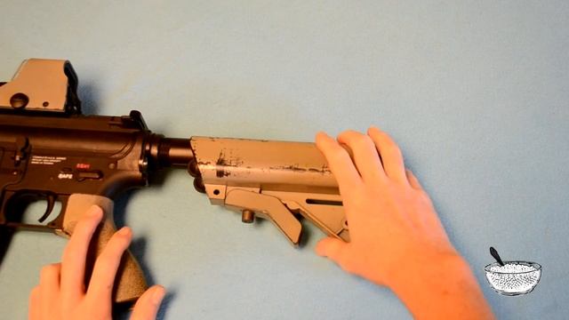 G&G GR15 RAIDER REVIEW AND SHOOTING - BBs4Breakfast смотреть онлайн