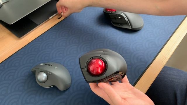 Сравнение трекболов Logitech MX Ergo, Elecom Deft Pro и Elecom Huge смотреть онлайн