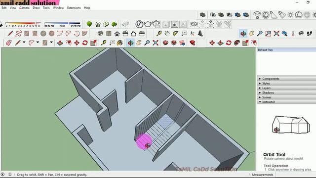 #Sketch Up Simple Floor Plan | Tutorial | смотреть онлайн