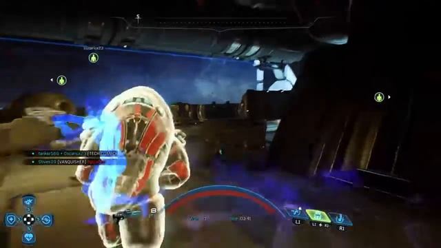 Mass Effect Andromeda. Grinding for credits. On my Krogan Vanguard смотреть онлайн