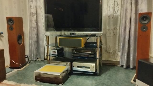 Yamaha AX2000a, CD player Вега122-С, Сanton Karat M50 DC modified. смотреть онлайн
