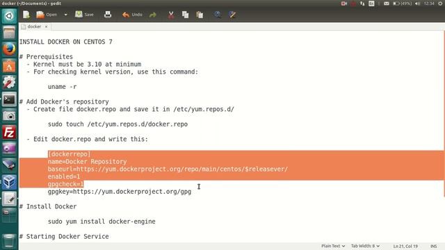 How to install Docker on Centos 7 смотреть онлайн