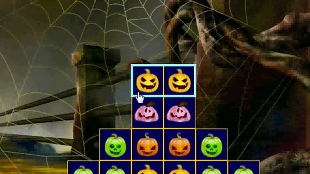CrossMatch3 With Halloween Chunks Game Auto Click смотреть онлайн