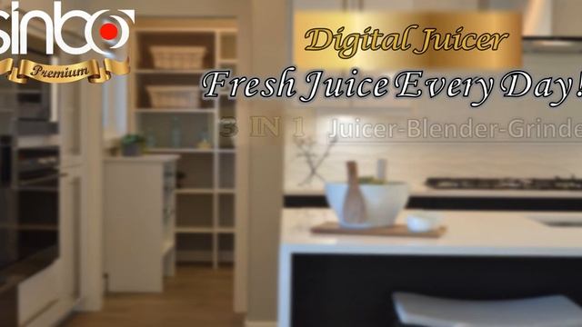 Sinbo-Premium Digital Juicer SJ-5176 SJ-6176 смотреть онлайн