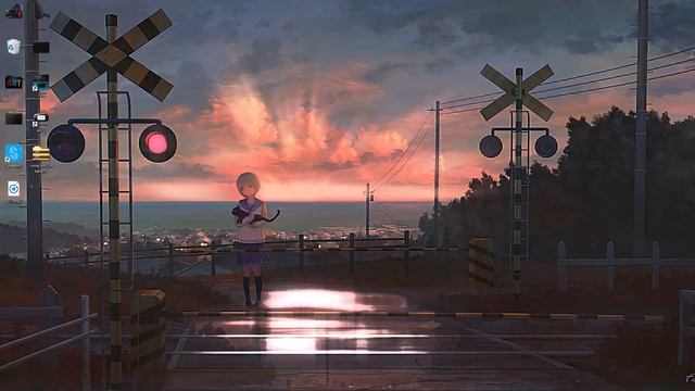 wallpaper engine anime Waiting the Train free download смотреть онлайн