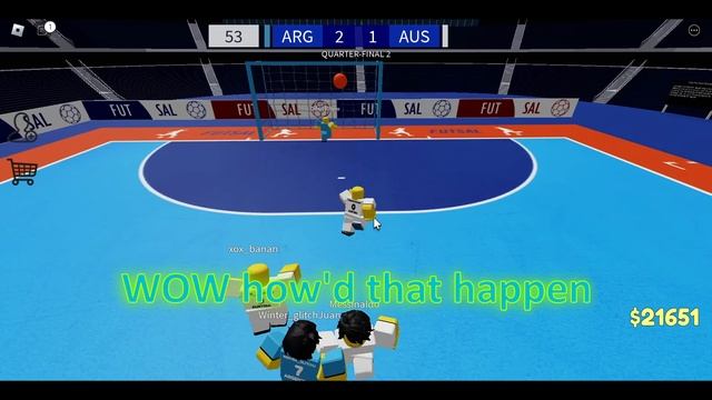 playing the new FUTSAL mode in Touch Football! (Futsal Gamemode Touch Soccer/Football) смотреть онлайн