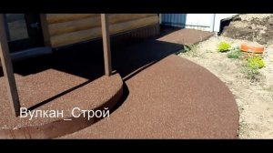Покрытие отмостки резиновой крошкой в Чайковском