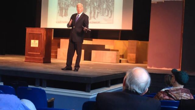 Bertram Hayes-Davis talk on Jefferson Davis, in Danville, Va. смотреть онлайн