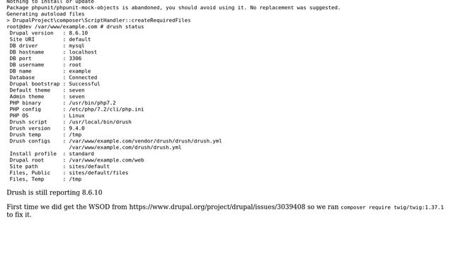Drupal: Core doesn't update with Composer смотреть онлайн