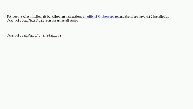 How to uninstall Git from the command shell? смотреть онлайн