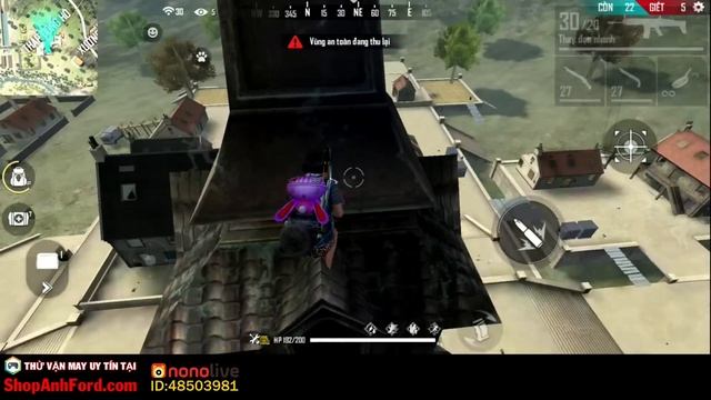 [FREE FIRE] - Ngồi Trên Tháp Đồng Hồ - ANH FORD Đứng Tàn Hình Đến Vòng Bo Cuối смотреть онлайн