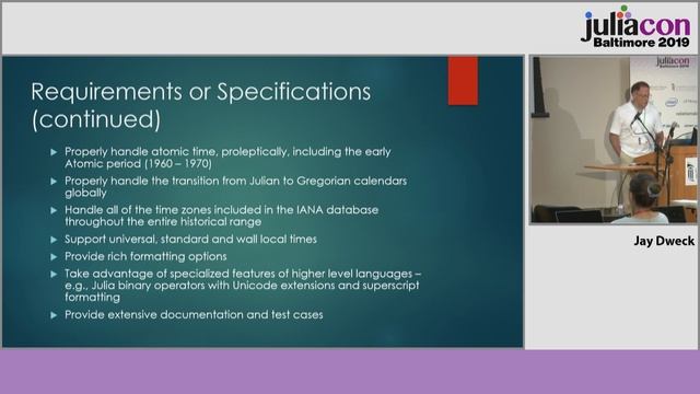 JuliaCon 2019 | Ultimate Datetime | Jay Dweck смотреть онлайн