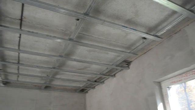 Потолок из гипсокартона двухуровневый каркас КНАУФ П 112 смотреть онлайн