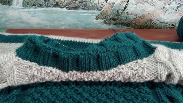 Послание из прошлого в будущее или как я вязала мужу свитер. Часть вторая. смотреть онлайн