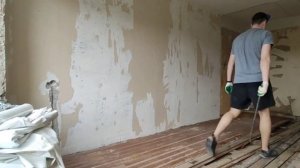 Как произвести демонтаж деревянного пола! Капиталка Хрущевки! Выпуск 10