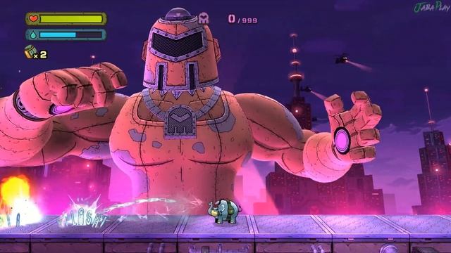 Tembo The Badass Elephant - All Bosses + Ending [No Damage]