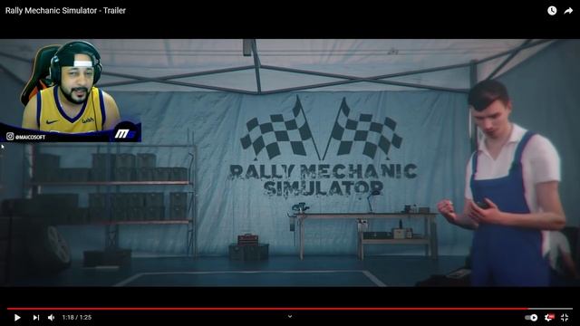 NOVO JOGO!! PARECIDO COM CMS 2021 - RALLY MECHANIC SIMULATOR!! смотреть онлайн