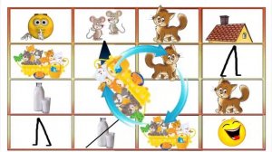 Живая мнемотаблица - Стихотворение "Тише, мыши, кот на крыше"