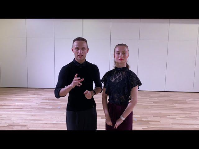 Progressive chasse to right (Slow waltz) / Прогрессивное шассе вправо (Медленный вальс) смотреть онлайн