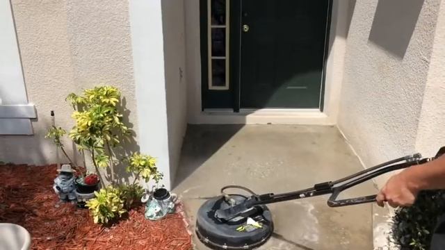 Pressure Washing Concrete Driveway - The Professional Way смотреть онлайн