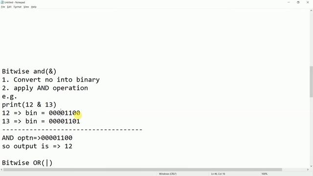 #5 Bitwise Operator in Python | Compliment | AND | OR | XOR | Left Shift | Right Shift смотреть онлайн