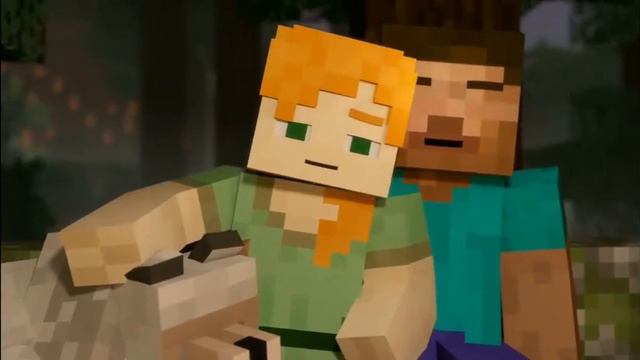 Майнкрафт анимация: рейд в деревне/minecraft animation: raid in the village смотреть онлайн