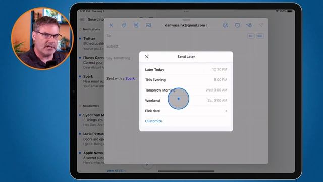 How to Schedule Emails when to be Sent With Spark 2 on the Mac, iPad, and iPhone смотреть онлайн