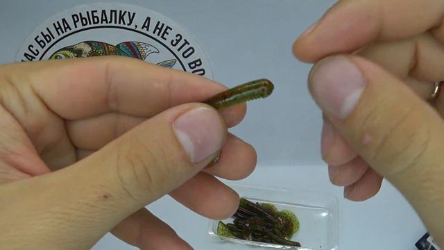 Обзор силиконовой приманки Rubicon Crazy Bait CKTL по заказу Fmagazin смотреть онлайн